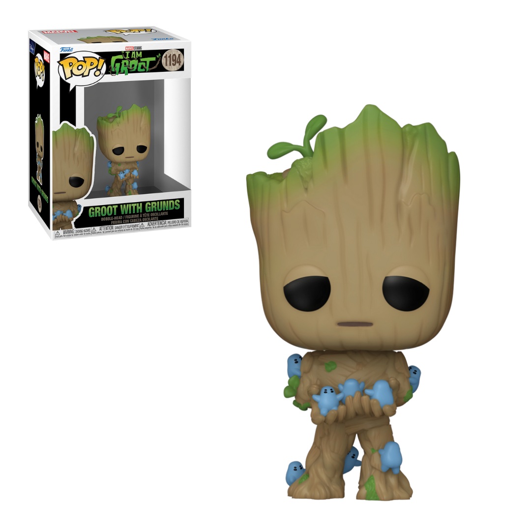 FUNKO POP Marvel I am Groot - Groot with Grunds 1194